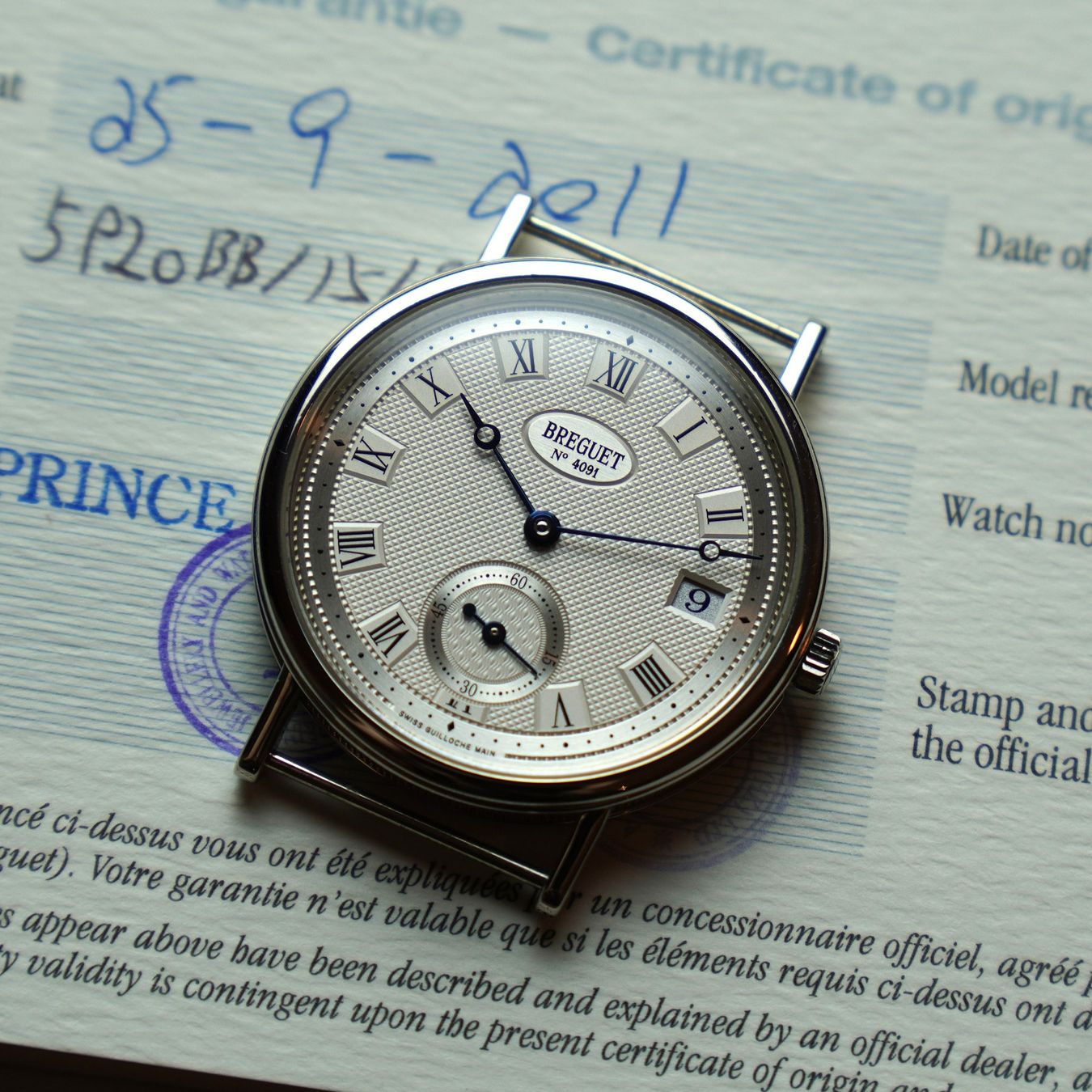 Breguet Orologi: Breguet Classique 5920BB mit Box und Papieren – Usato da Kreuzlingen venduto da GRAFCLASSICS 4