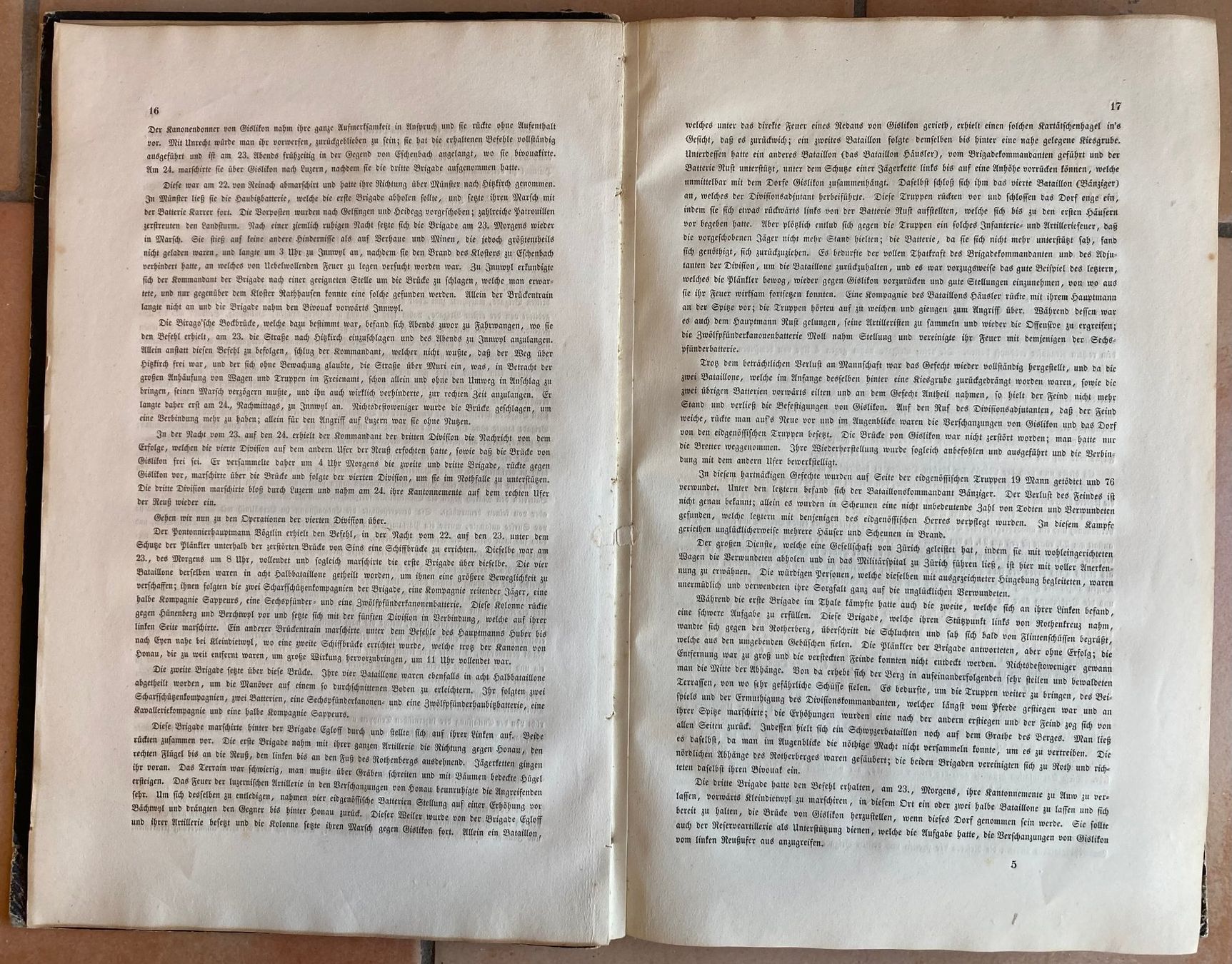 Bücher: Bericht über den Sanderbund-Krieg–General H. Dufour - 1848 – Gebraucht aus Versoix von Decapod 2