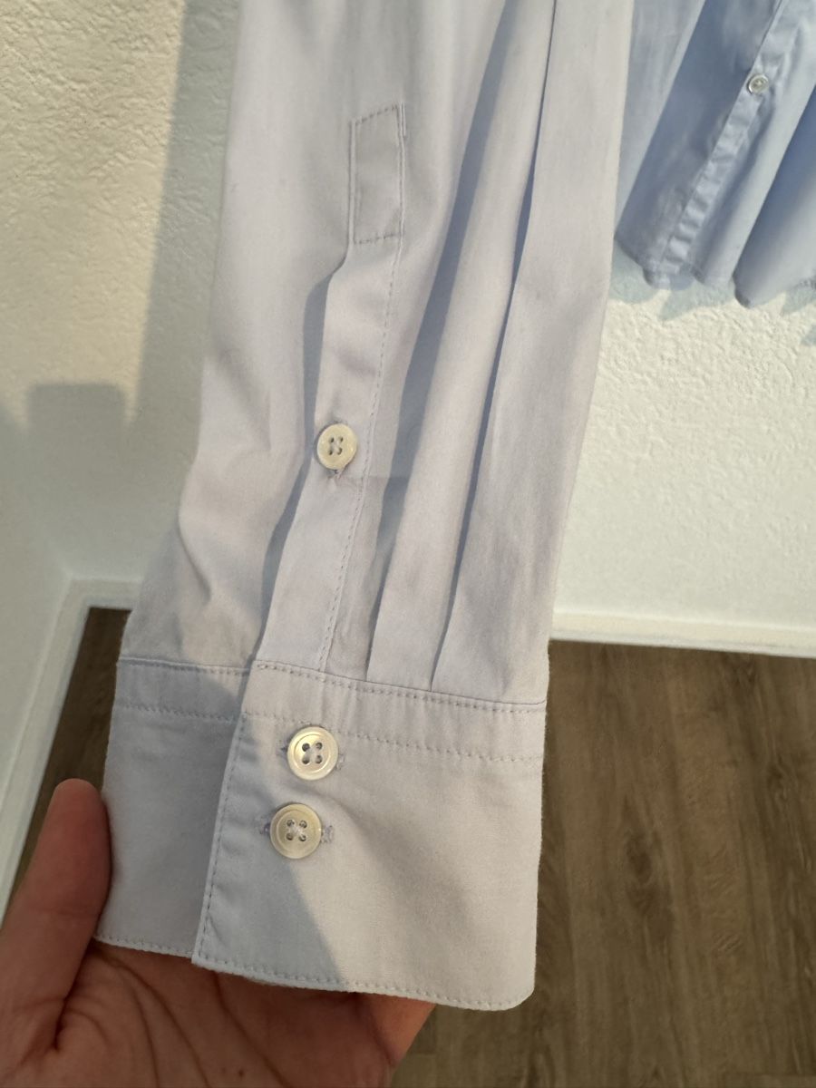 Camicette: Max Volmáry Bluse Hemd hellblau Gr. 42 – Usato da Fislisbach venduto da KolibriSecondhand 4