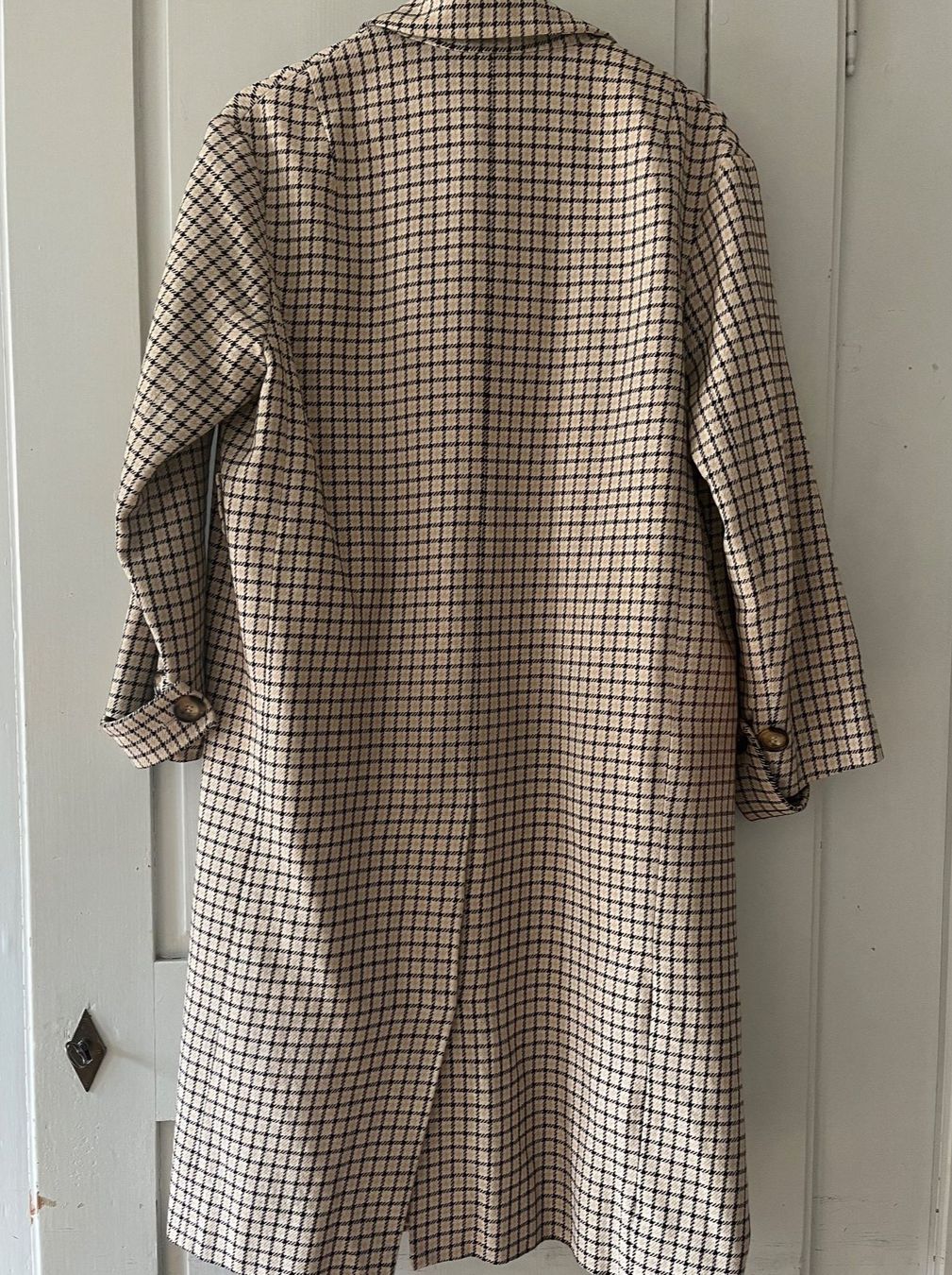Cappotti: Mantel / Trench Coat / Karo / Beige / M – Usato da Zürich venduto da laudomai 1