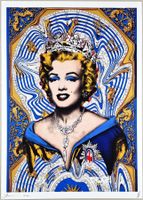 Death NYC Ed Pop Art Druck " Hermes Queen Marilyn Monroe