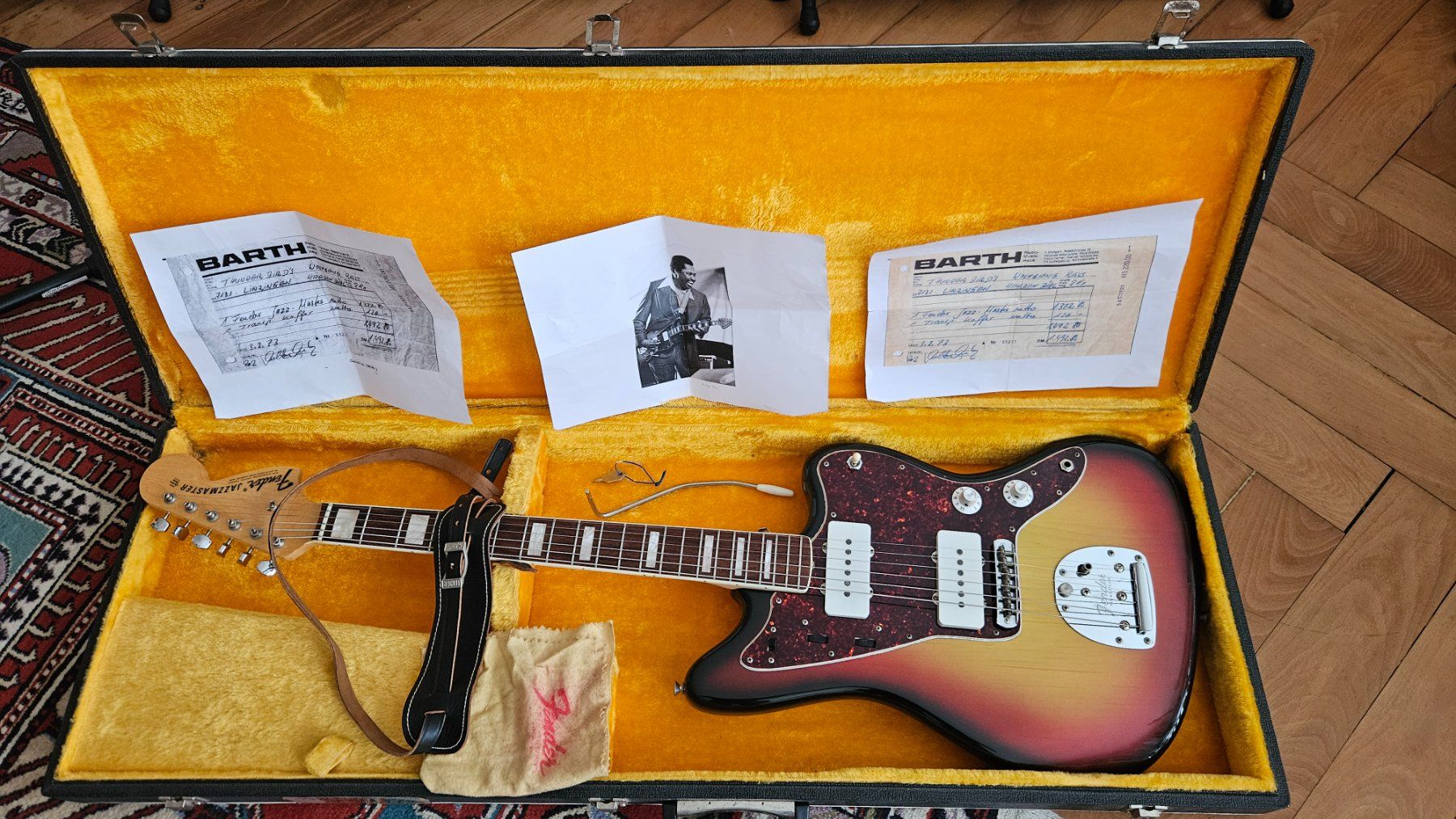 Strumenti musicali: Fender Jazzmaster 1972 – Usato da pieterlen venduto da AntonelloGuitars 2