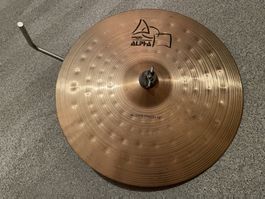 Paiste Alpha Power Crash 16" + Latin Percussion Block