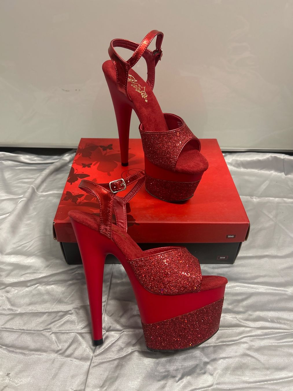 Scarpe da donna: Pleaser Heels Platform Plateau Sandale Gr 36 Neu – Nuovo e nell'imballaggio originale da Regensdorf venduto da Spyke55