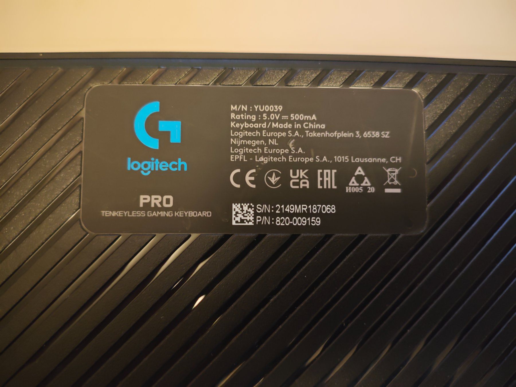 Logitech Tastaturen: Logitech G Pro: Kompakte G- Europa Layout – Gebraucht aus Dübendorf von tho_v2cs 2