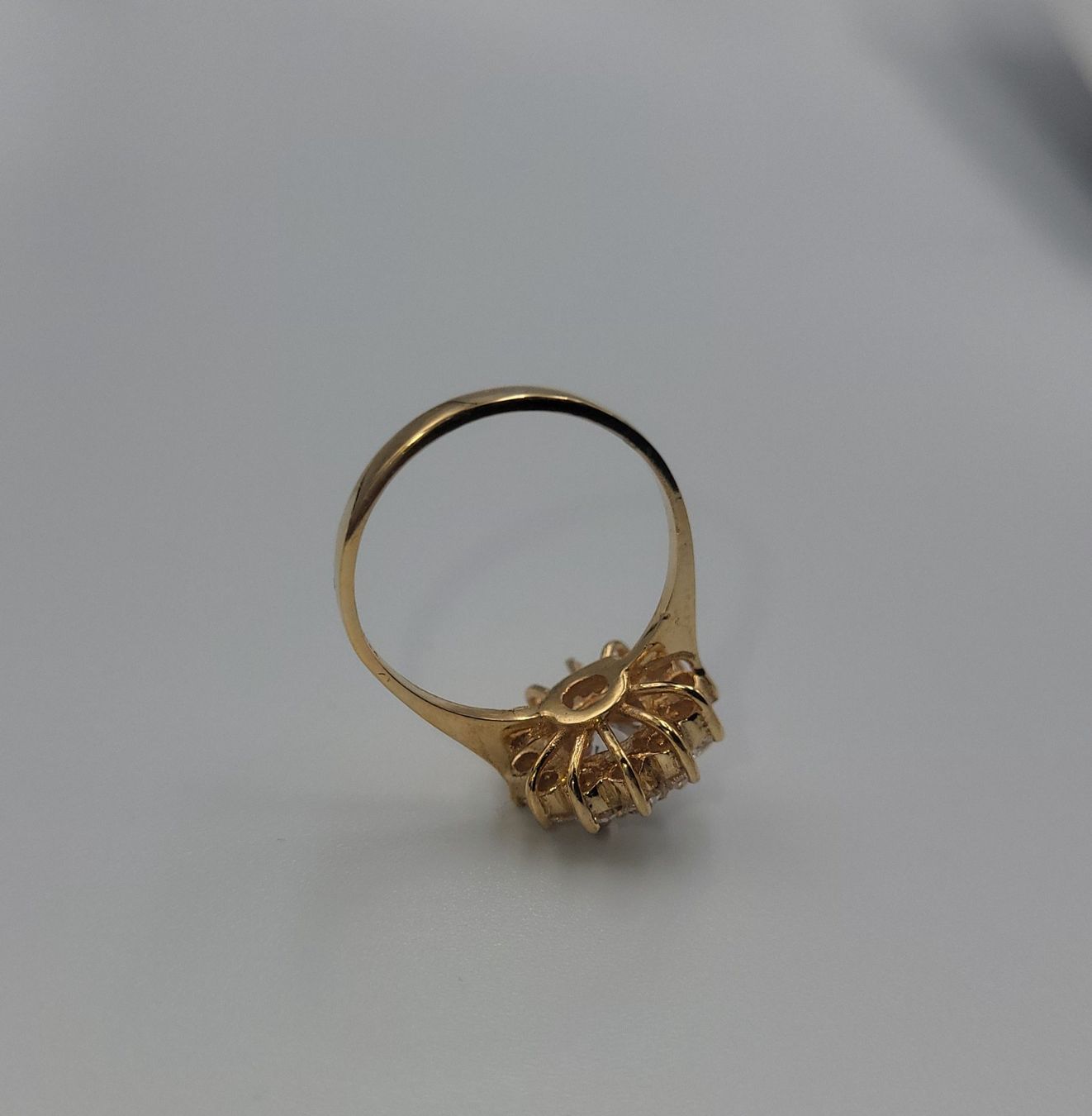 Anelli: Gold 585 Ring Mit Steine – Usato da Wald ZH venduto da Dasilver 6
