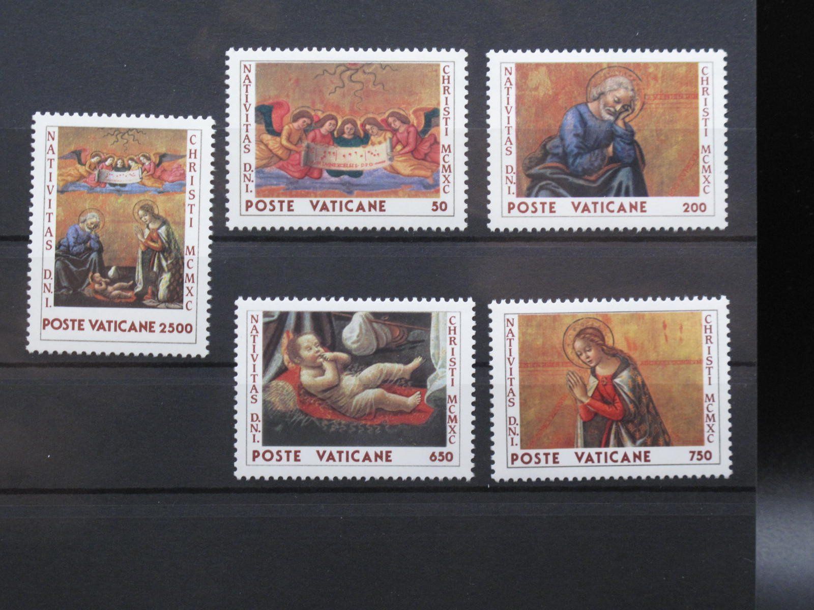 Tutti i francobolli: Vatikan 1990  Weihnachten ** – Usato da Wil SG venduto da fva01