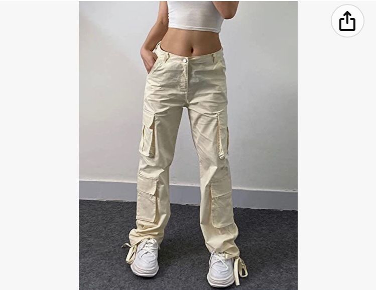 Pantaloni: BEIGE CARGOHOSEN – Nuovo (secondo la descrizione) da Luzern venduto da Suneha 1