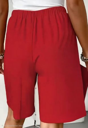 Hosen Rock Kurz Rot Nr. 5
