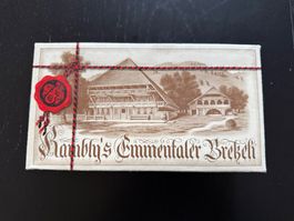 Kambly's Emmentaler Bretzeli Dose, leer, Top Zustand!