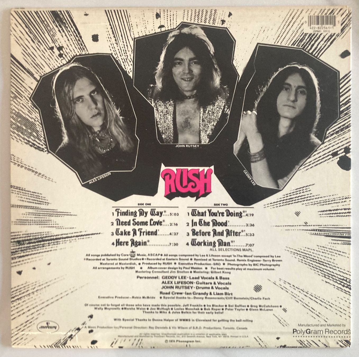 Vinyles: RUSH - RUSH – D'occasion à Poliez-Pittet par Newtown-Records 1