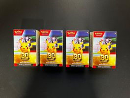 Pokémon 30 Jahre 4x Booster Bundle Set sealed - DE ab 1.-!