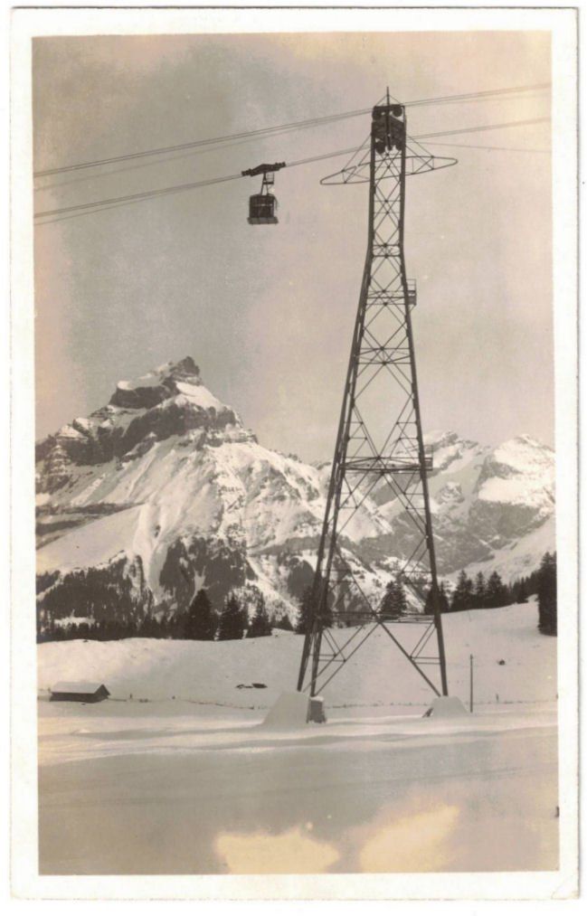 Cartoline postali: Engelberg - Luftseilbahn Gerschnialp--Trübsee – Usato da Binningen venduto da Mountainrider