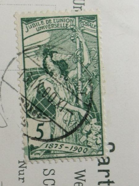 Cartoline postali: Gruss aus St. Moritz , Briefmarke , 1901 – Usato da Grenchen venduto da Bluemchen1900 1