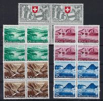 1952  Patria Viererblocks postfrisch **   15420