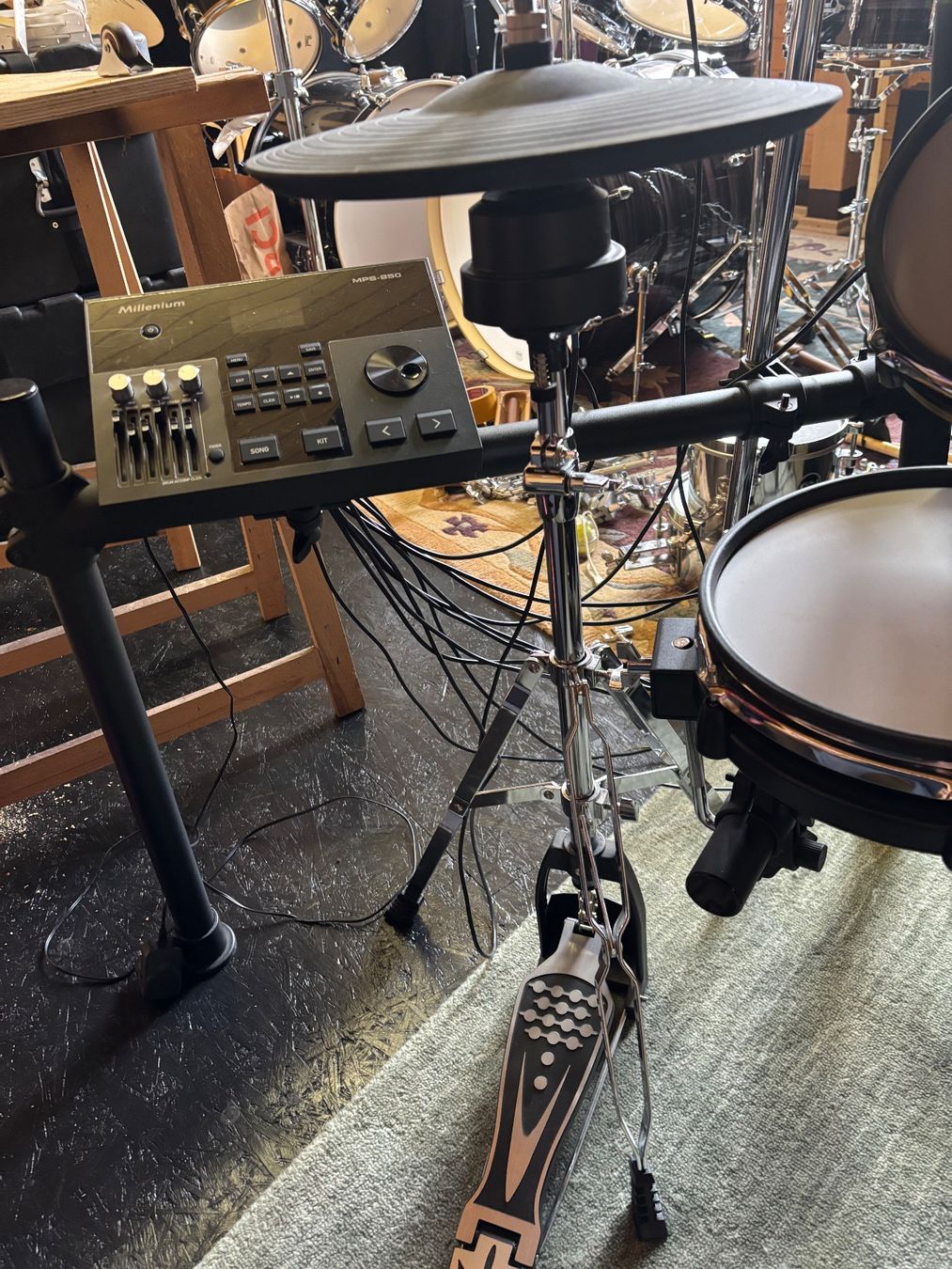Thomann Musikinstrumente: Millenium MPS-850 E-Drum Set – Gebraucht aus Wohlen AG von pdestraz 2