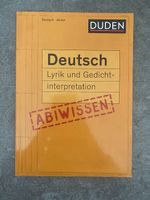 Deutsch: Lyrik und Gedichtinterpretation Abiwissen