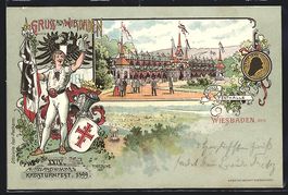 Litho Wiesbaden, XXIV. Mittelrheinisches