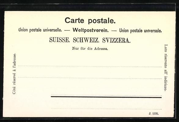 Cartes postales: AK Interlaken, Panorama mit Heimwehfluh – D'occasion à Berlin par bartko-reher 1