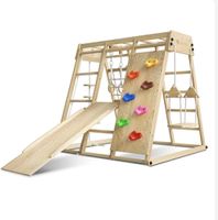 Maxi Klettergerüst für Kinder mit Rutsche / indoor playgroun