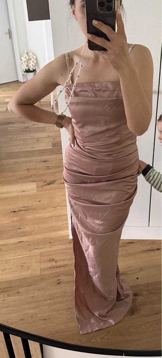 Vestiti: Abendkleid Rosé – Usato da Perlen venduto da H.Spa 3
