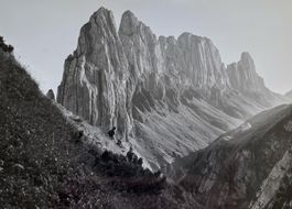 Foto E. Grubenmann, Appenzell, Bergwelt, 13x18 cm