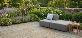Gartenlounge wetterfest Sunbrella neu beige Carbon