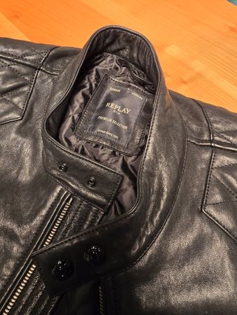 Replay premium selection Lederjacke -new
