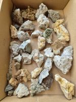Sammlung von Mineralien / Steine - Diverse Fundstücke