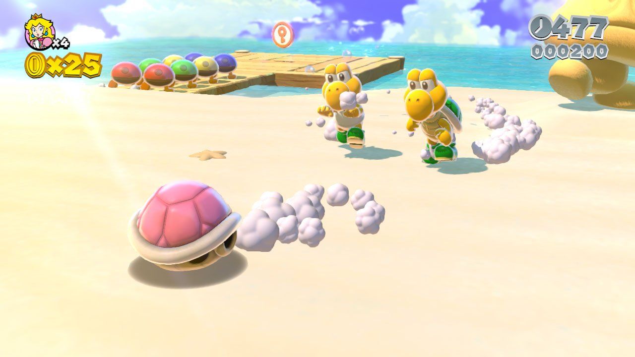 Nintendo Jeux: 🍄Super Mario 3D World mit Mario Welt voller Spass! Wii U – D'occasion à Schüpfheim par Games_Spielkonsolen 7