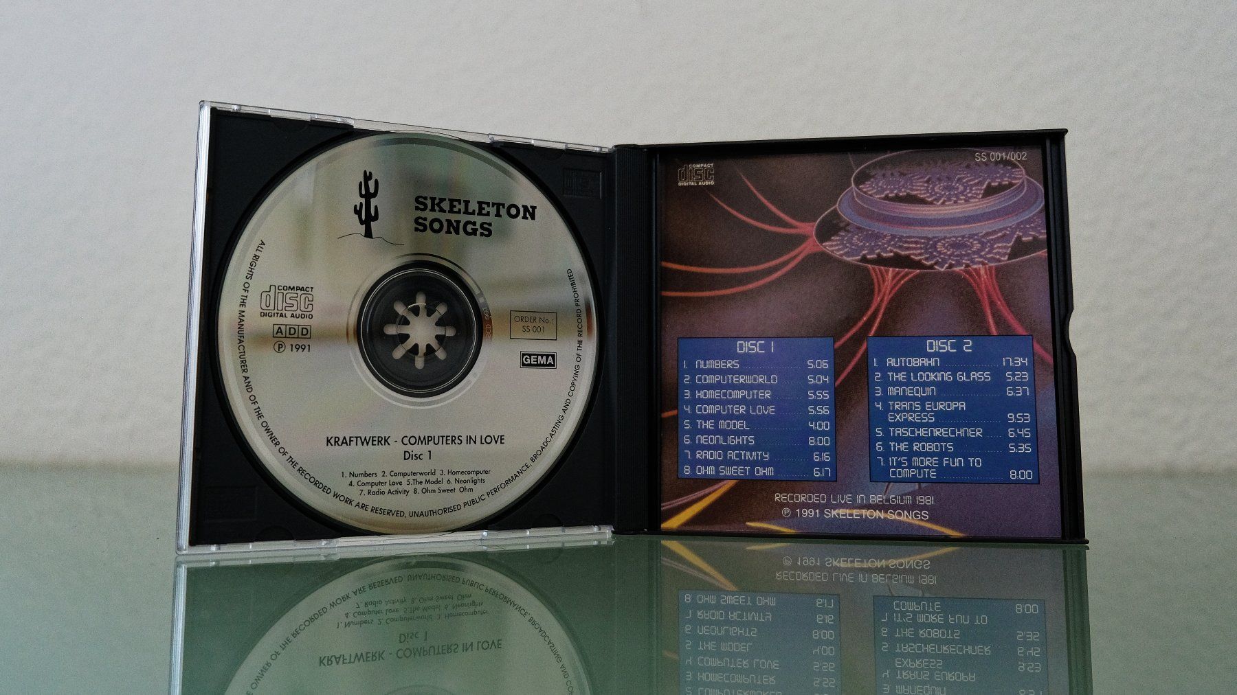 CDs: Kraftwerk Live Concert 1981 – Gebraucht aus Spiez von Strohlinger 2