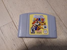 NON ORIGINAL, REPRODUCTION !! Paper Mario N64