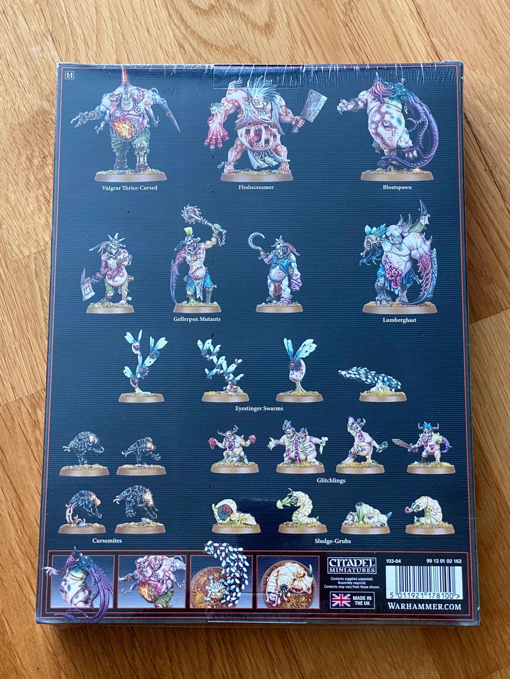 Kit di modellismo & Modellini statici: Warhammer Kill Team Gellerpox infected neu – Nuovo e nell'imballaggio originale da Zürich venduto da schniposaco 1