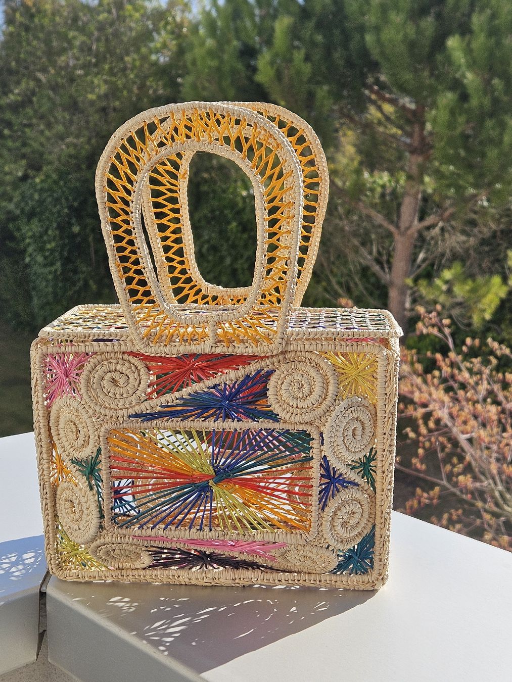 Borse da donna: Sac Bowrain artisanal – Nuovo e nell'imballaggio originale da Genève venduto da nat_f997
