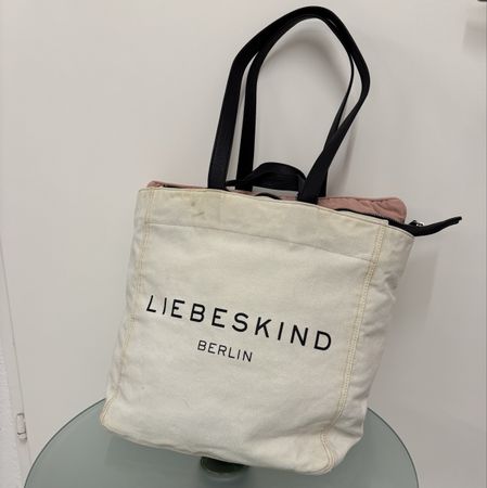 Liebeskind Berlin Canvas Shopper Tasche | Gebraucht