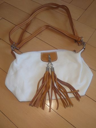 LEDER TASCHE FRANSEN -NEU