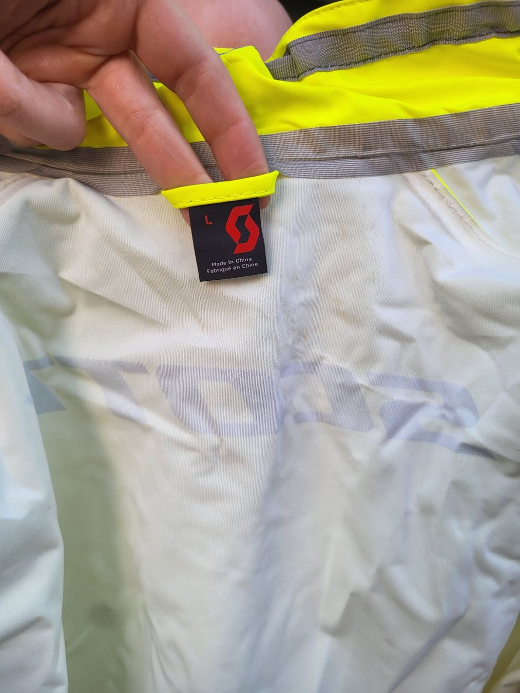 Scott Giacche: Motorrad Rain Jacket yellow size L Scott – Usato da Wallisellen venduto da ire_z2yn 6