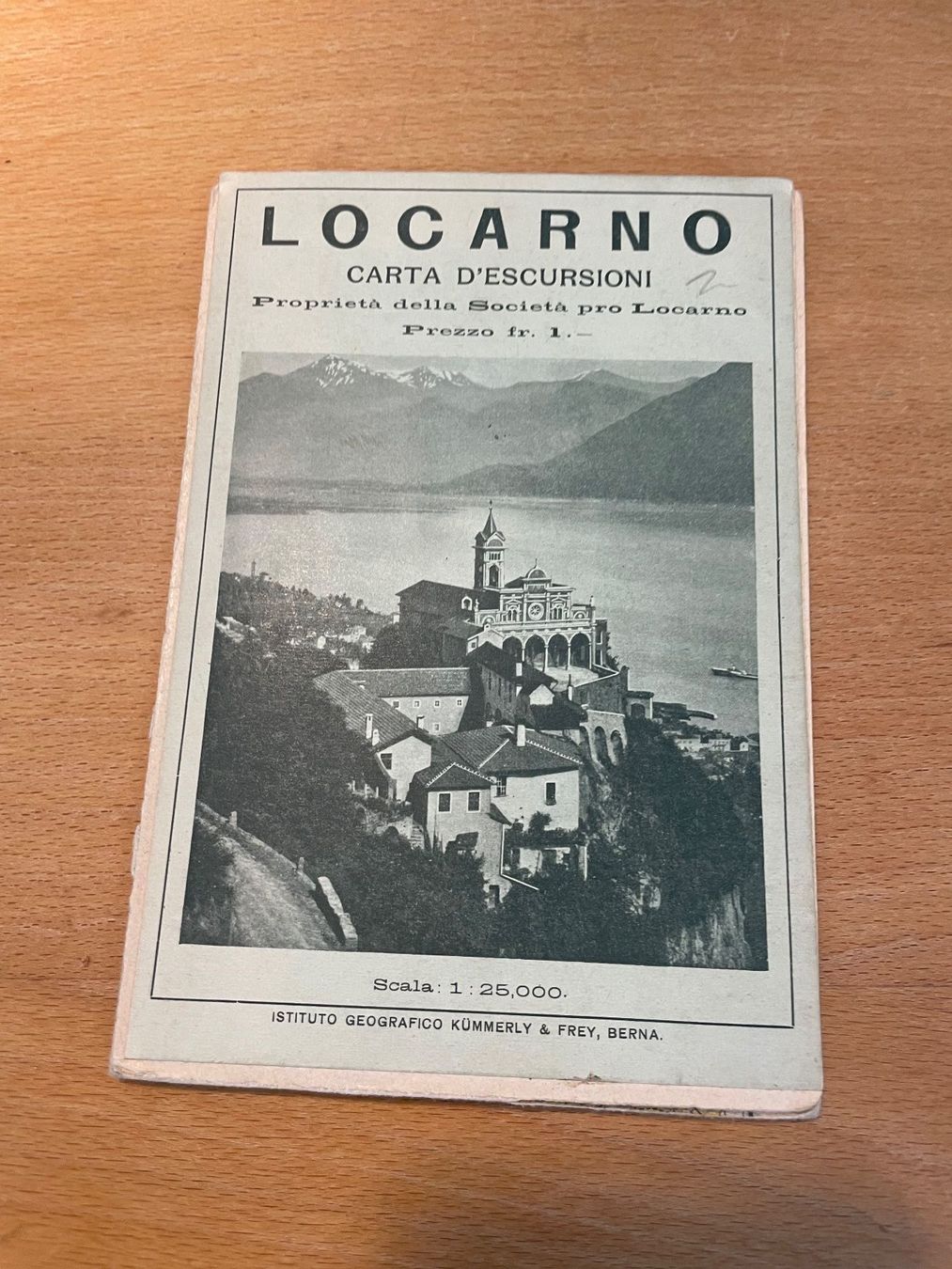 Cartine & Atlanti: Landkarte Locarno, ca 1900 – Difettoso da Zürich venduto da Chrigelvelo