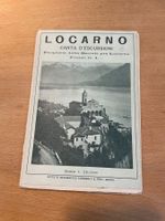 Landkarte Locarno, ca 1900