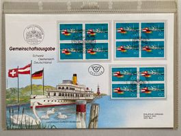 FDC Grossbrief Gemeinschaftsausgabe CH/AUT/BRD 1993 ET