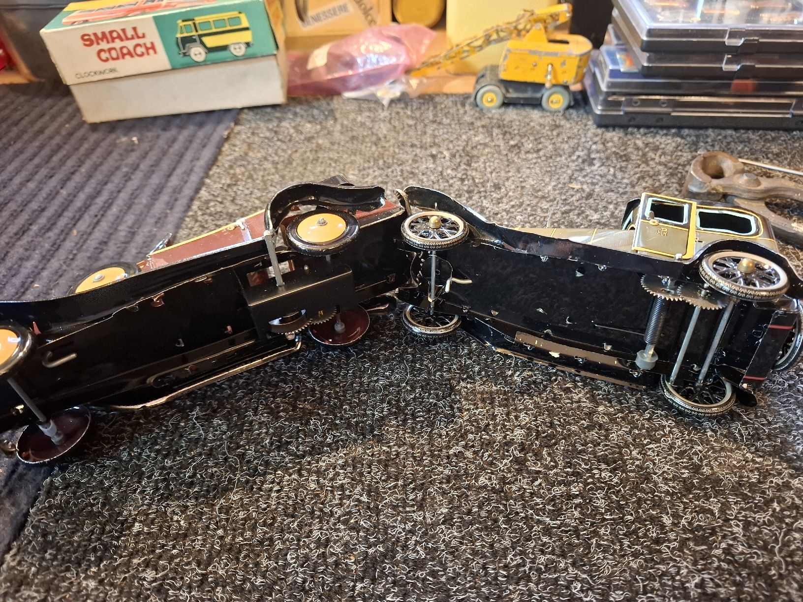 Kit di modellismo & Modellini statici: 2 Modellini in latta – Usato da Motto Blenio venduto da Vigio 1