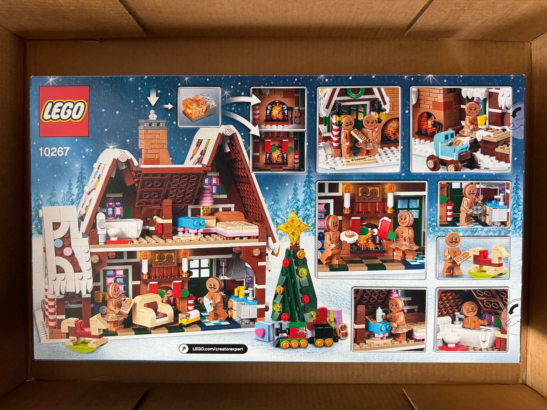 Lego Baukästen: Lego Winter Creator 10267 Lebkuchenhaus – Neu und originalverpackt aus Basel von zekzek 1