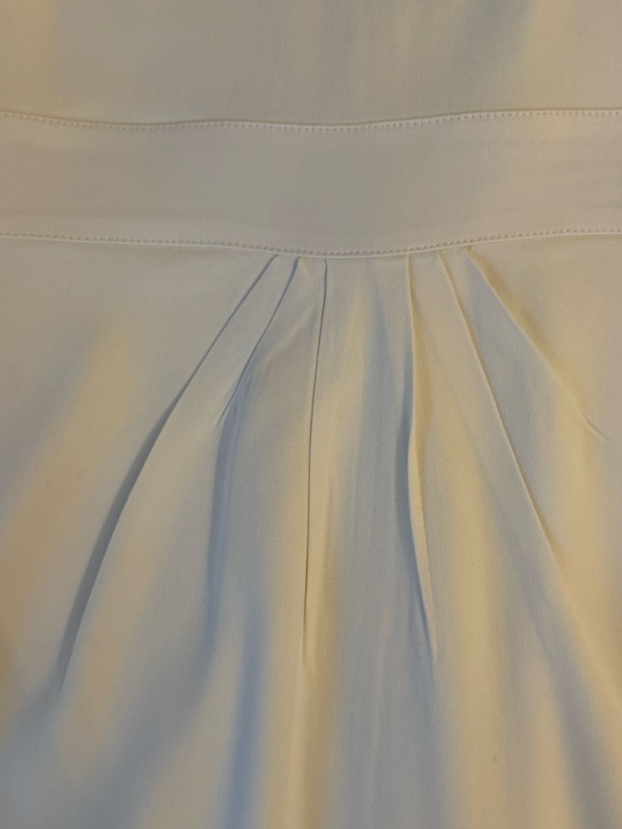 La Perla Vestiti: White Knee Length Dress – Usato da Genève venduto da din_8xv2 7