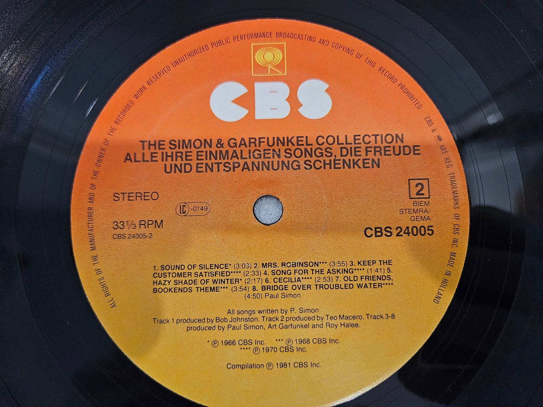 Dischi in vinile: The Simon & Garfunkel Collection (LP, Rock, Compilation) – Usato da Uster venduto da Vinyl-Leidenschaft 7