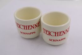 Schnapps Becher 2x Teichenné Vintage