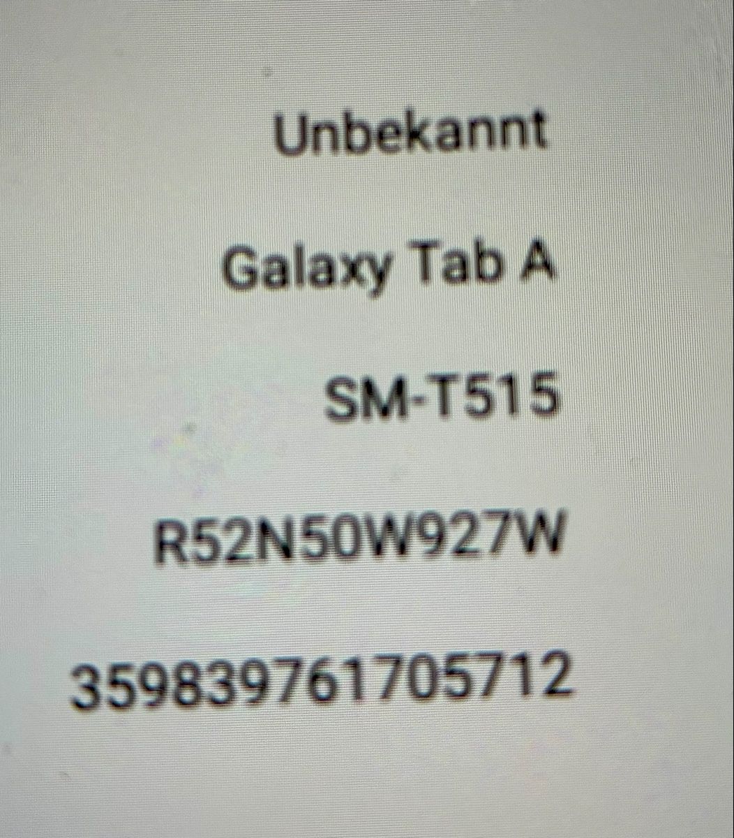 Samsung Tablet PC: Samsung Galaxy Tab A  32GB  – Gebraucht aus Richterswil von Andisun 3