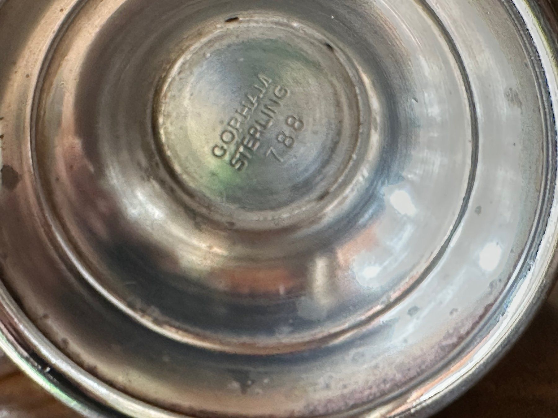 Set di piatti: Gorham Sterling Silber  paar Pfefferstreuer Amerika.....925 – Usato da Saas im Prättigau venduto da norman02 3