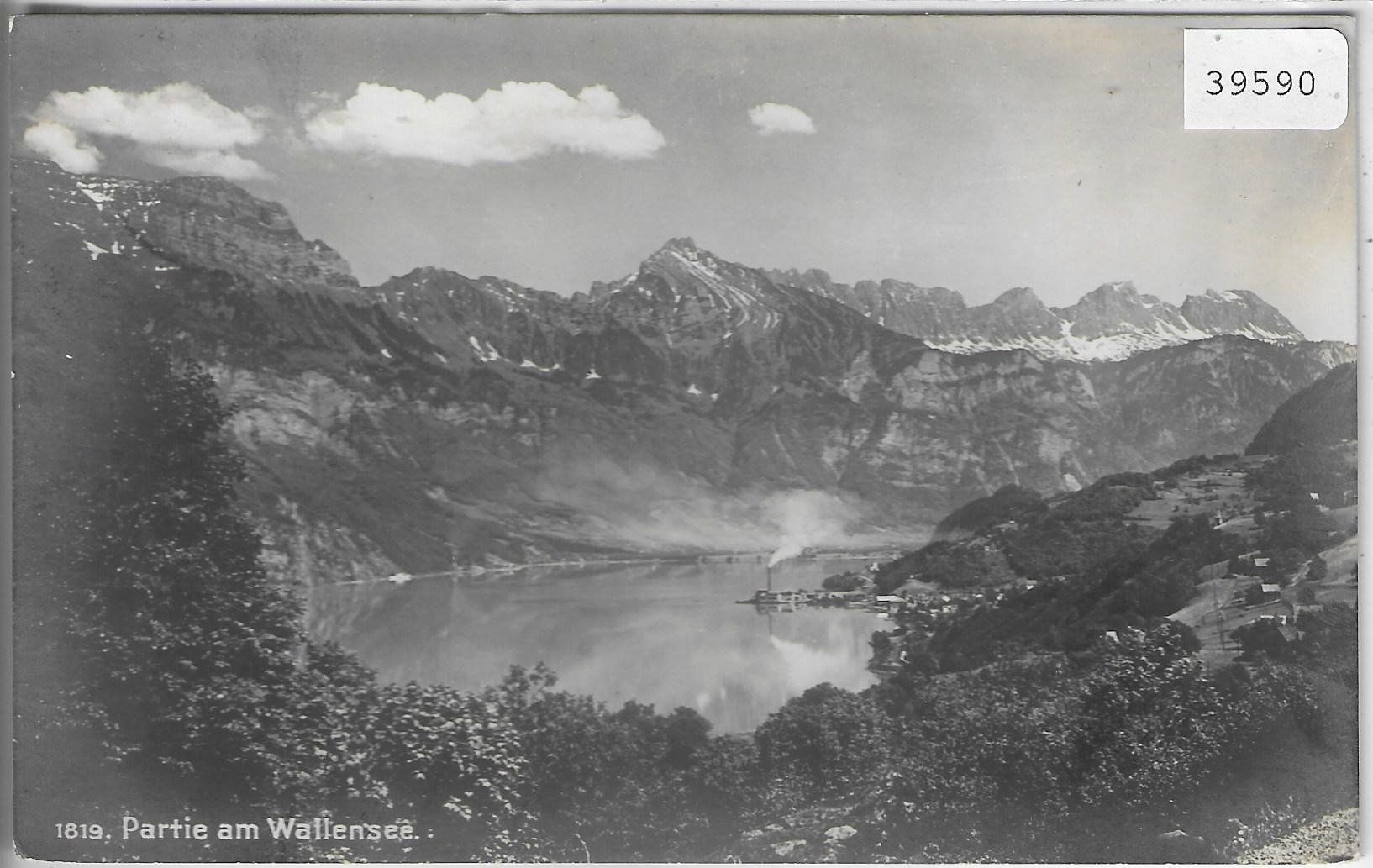 Cartoline postali: Partie am Wallensee – Usato da Ettingen venduto da Kartenplanet