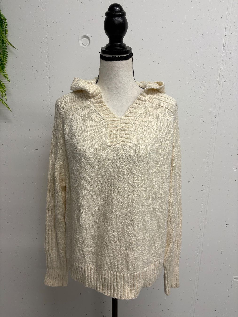 Brax Maglioni & Felpe: Brax Strickpullover Kapuze beige Gr. 38 neu Baumwolle – Nuovo (secondo la descrizione) da Regensdorf venduto da sec_l5cr 1