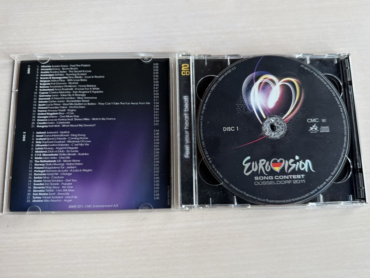 CD: Eurovision Song Contest Düsseldorf 2011 - 2CD – Usato da Oberried Brienz venduto da Chyara 2